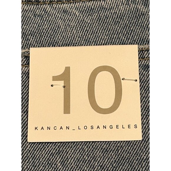 KanCan Women's Distressed High-Waisted Denim Shorts Size 10 - Picture 6 of 7